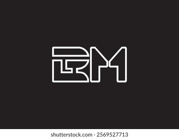 EM Letter Logo Design AND INITIAL LOGO
