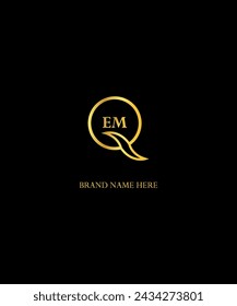 EM Letter Logo Design For Your Business

