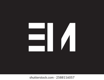 EM letter logo and initial logo design