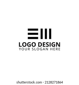 EM Logo Design Professional Logo 