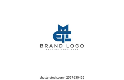 EM logo design vector template design for brand