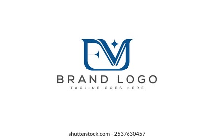 EM logo design vector template design for brand