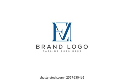 EM logo design vector template design for brand