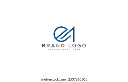 EM logo design vector template design for brand