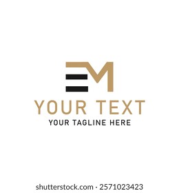 EM logo design for your business