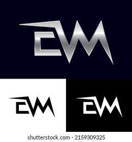 Em or Me letter logo