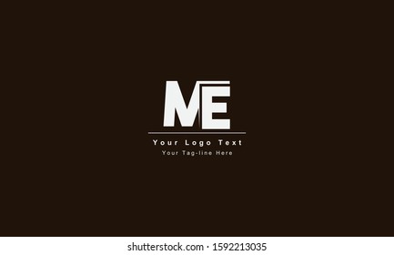 EM ME letter logo. Unique attractive creative modern initial EM ME E M initial based letter icon logo