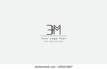 EM ME letter logo. Unique attractive creative modern initial EM ME E M initial based letter icon logo