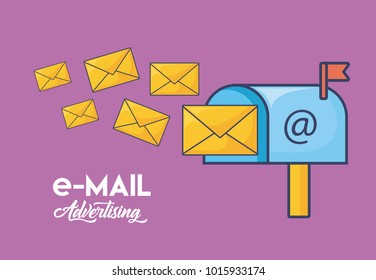 Email advertising design