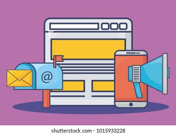 Email advertising design