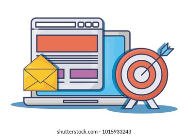 Email advertising design