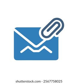 Email Attach Icon for File Sharing Solutions