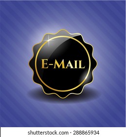 Email black emblem