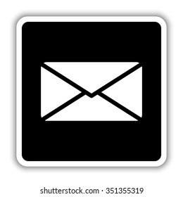 Email - black vector icon