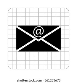email  - black vector icon