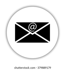 email  - black vector icon
