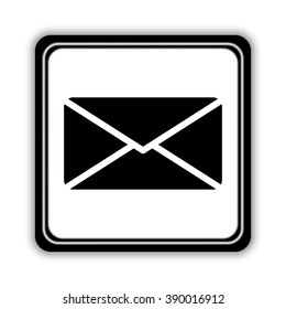 Email -  black vector icon