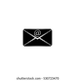 email  - black vector icon