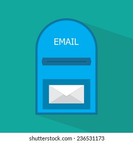 Email Box Icon Stock Vector (Royalty Free) 236531173 | Shutterstock
