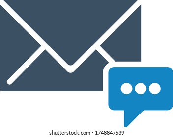 Email browser icon (vector illustration)