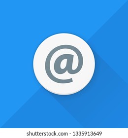 E-mail button Adaptive icon Ready Design illustration