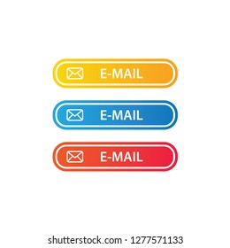 email button icon / message button for websites / applications
