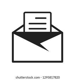 email button icon vector