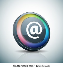 E-mail button illustration