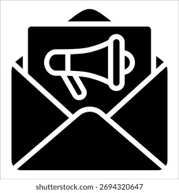 Email Campaign Icon Element For Design