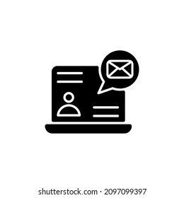 Email Campaign Icon In Vector. Logotype