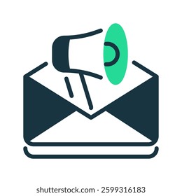 Email Campaign line icon. linear style sign for mobile concept and web design. Outline vector icon. Symbol, logo illustration. Vector graphic