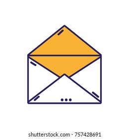 e-mail card with text information message