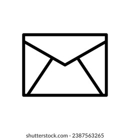 vector de estilo de línea de cifrado de correo electrónico