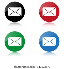 Email - color vector icon