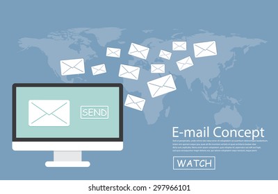 E-mail concept