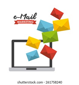 email concept design, vector illustration eps10 graphic 