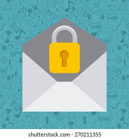 email concept design, vector illustration eps10 graphic 