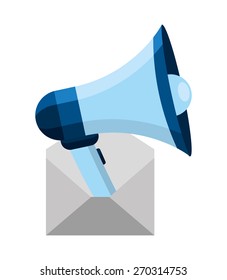 e-mail concept design, vector illustration eps10 graphic 