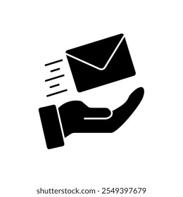 email concept line icon. Simple element illustration. email concept outline symbol design.