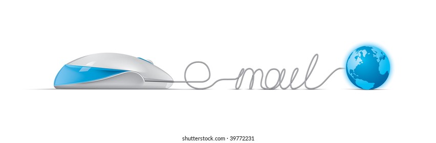 e-mail connecting the Earth