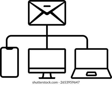 conexão de e-mail e-mail e-mail internet it navegador laptop 11773