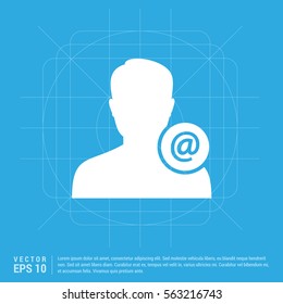 E-mail contact avatar icon