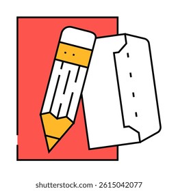 email copywriting line icon vector. email copywriting sign. isolated symbol illustration