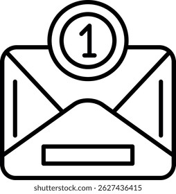 Email Creative Vector Icon Design