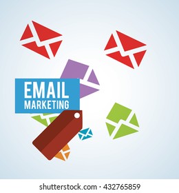 Email design. envelope icon. Isolated illustration , vector