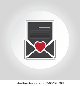 Email design over white background, vector illustration