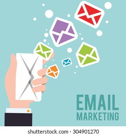 Email digital design, vector illustration 10 eps graphic