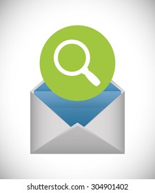Email digital design, vector illustration 10 eps graphic