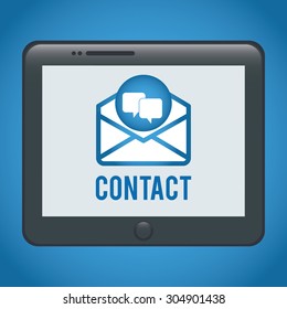 Email digital design, vector illustration 10 eps graphic