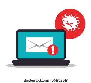 Email digital design, vector illustration 10 eps graphic